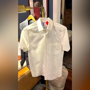 Ted Baker Cream Casual Button Down Shirt